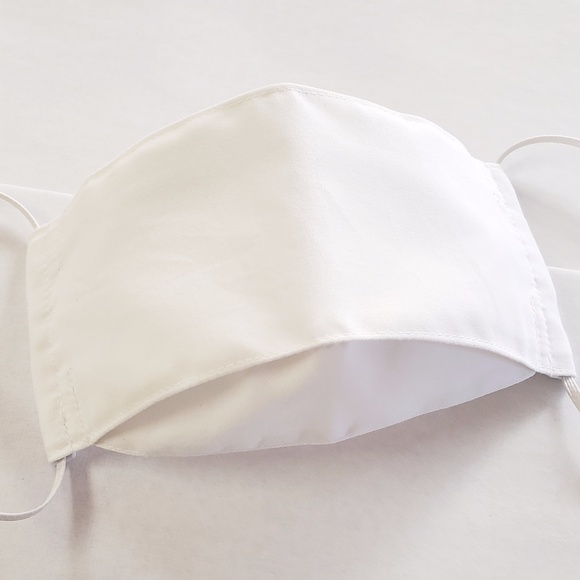 NEW! Light Blue Sky Blue Face Masks with Pocket - Picture 3 of 16